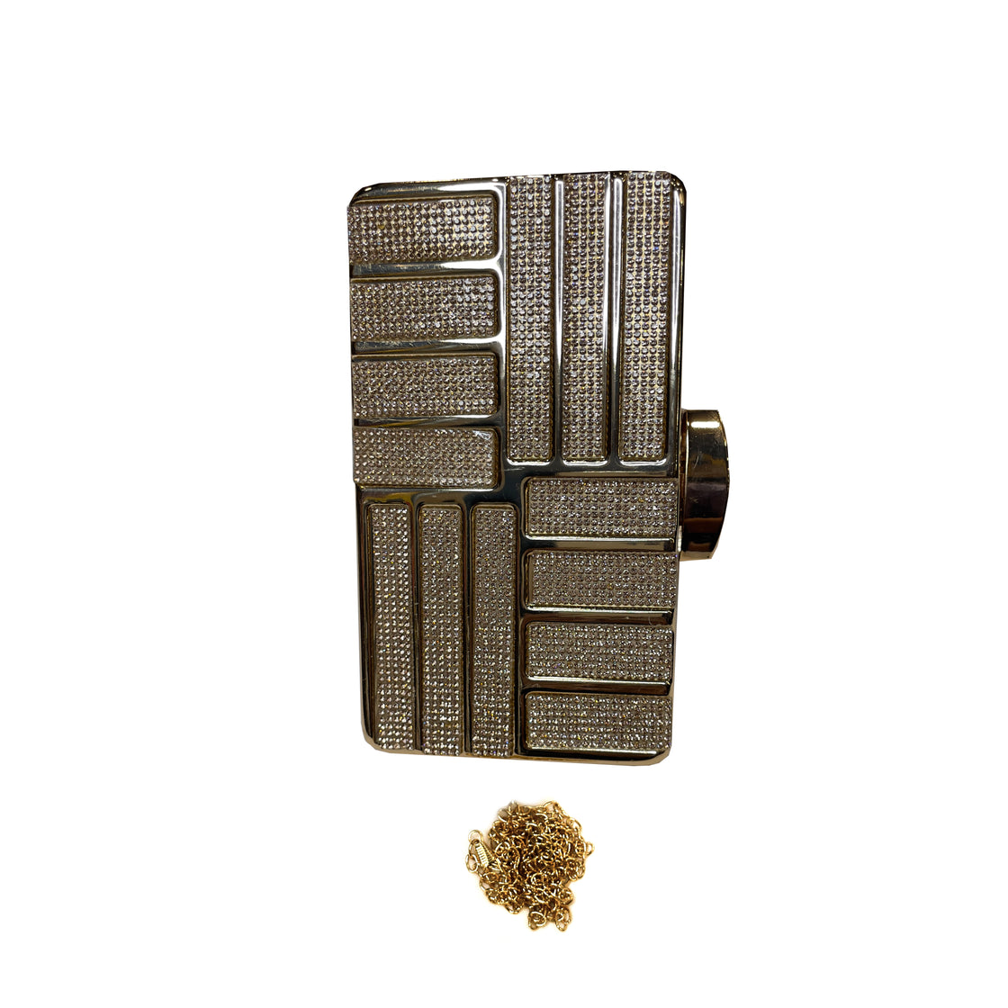 cluches with unique metal design