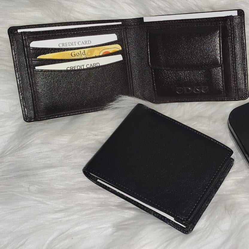GENT WALLET  PLAIN WITH COIN POCKET